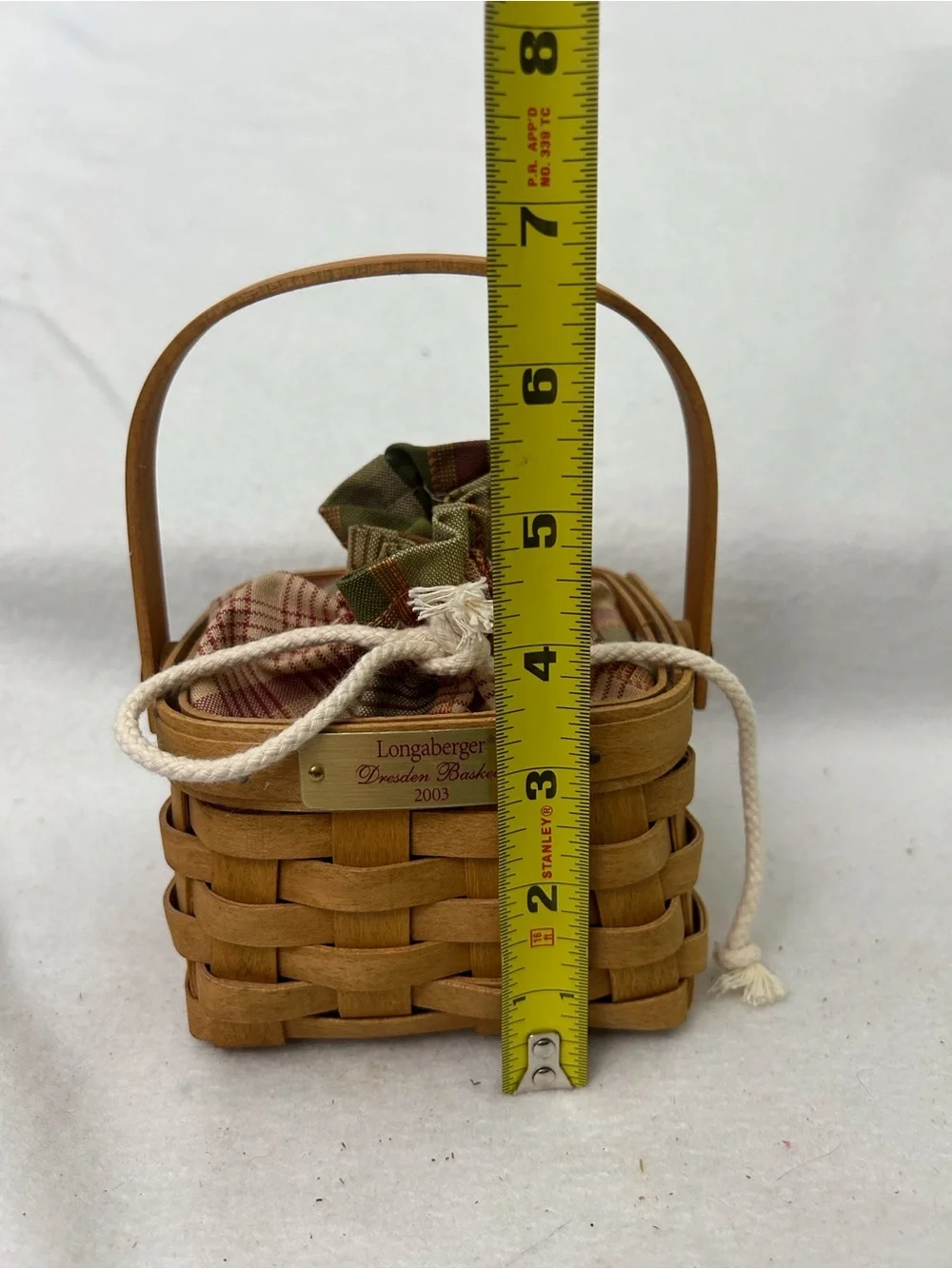 Longaberger 2003 Dresden Basket